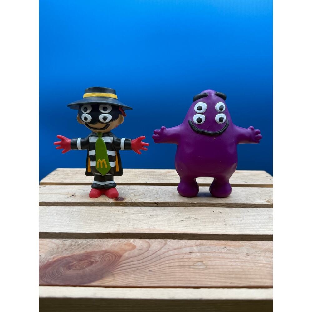 McDonald’s x Cactus Plant Flea Market 2022 Figures - Grimace & Hamburglar Set